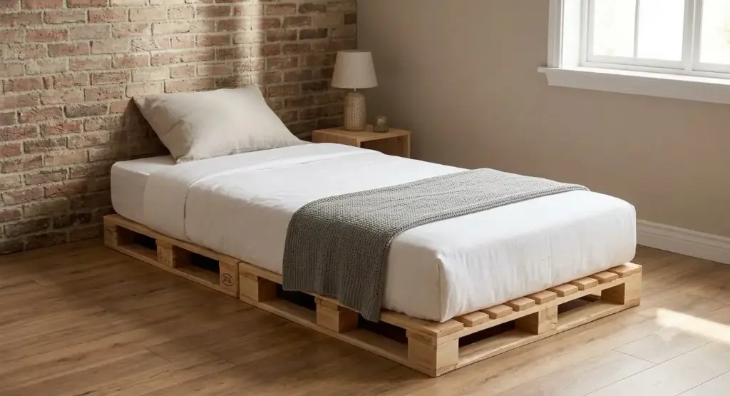 Single Pallet Bed