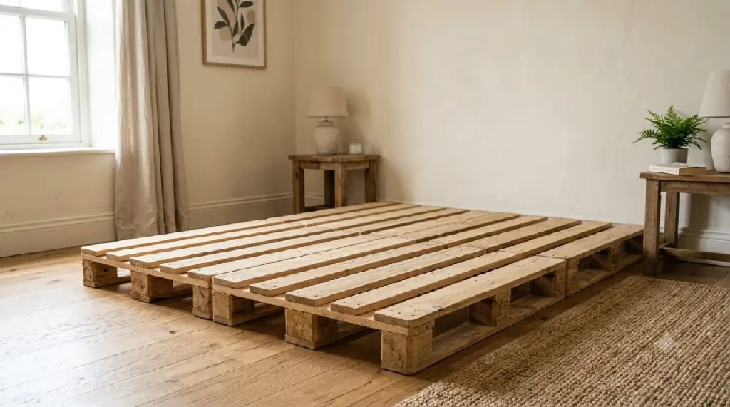 Double Pallet Bed - Queen (Without Mattress)1.webp